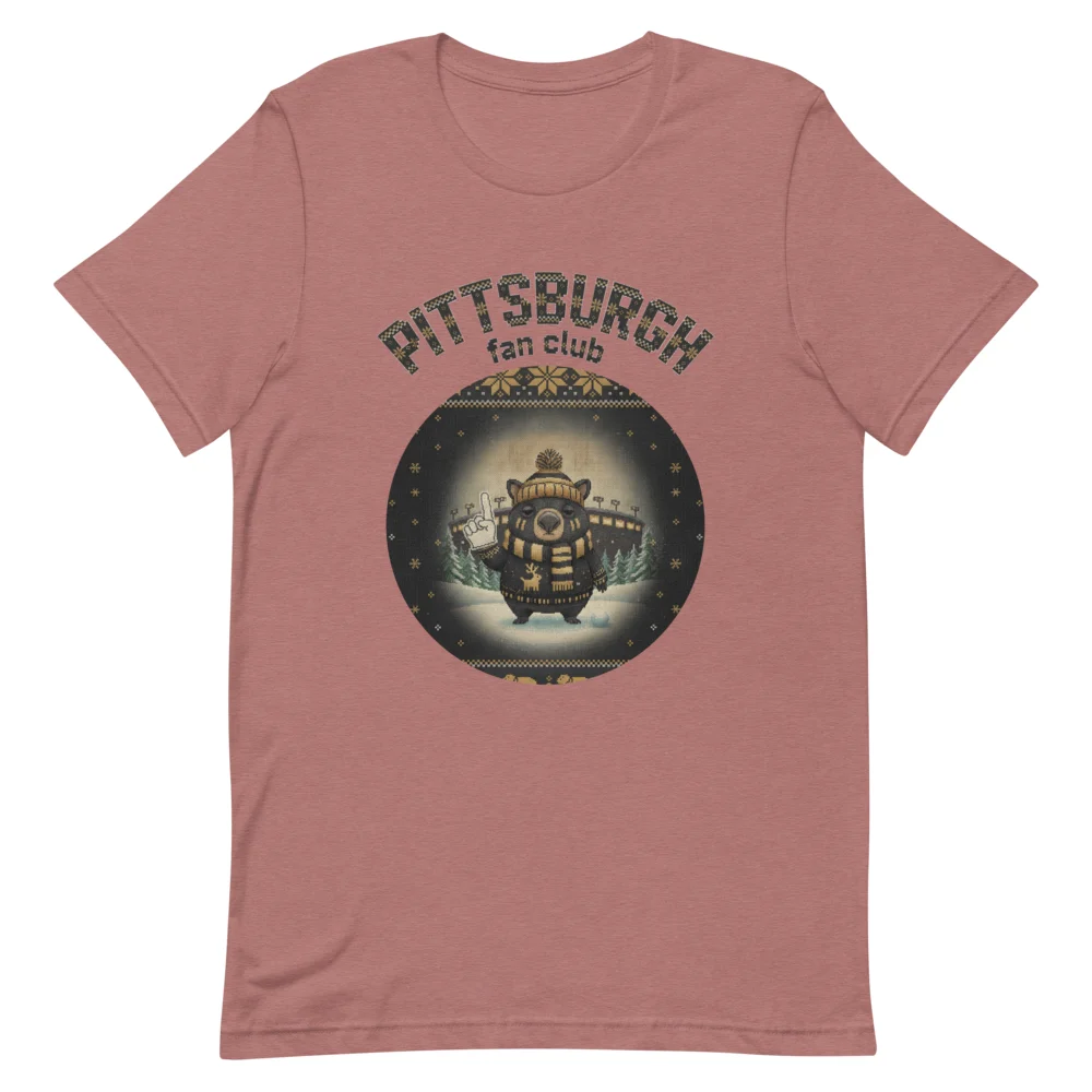 Pittsburgh Fan Ugly Christmas Shirt | Pittsburgh Football Shirt, Funny Christmas Gift for Women and Men - Image 9
