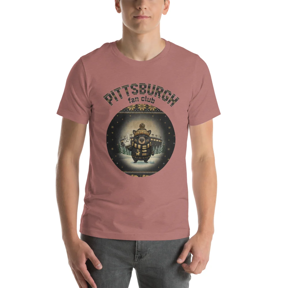 Pittsburgh Fan Ugly Christmas Shirt | Pittsburgh Football Shirt, Funny Christmas Gift for Women and Men - Image 10