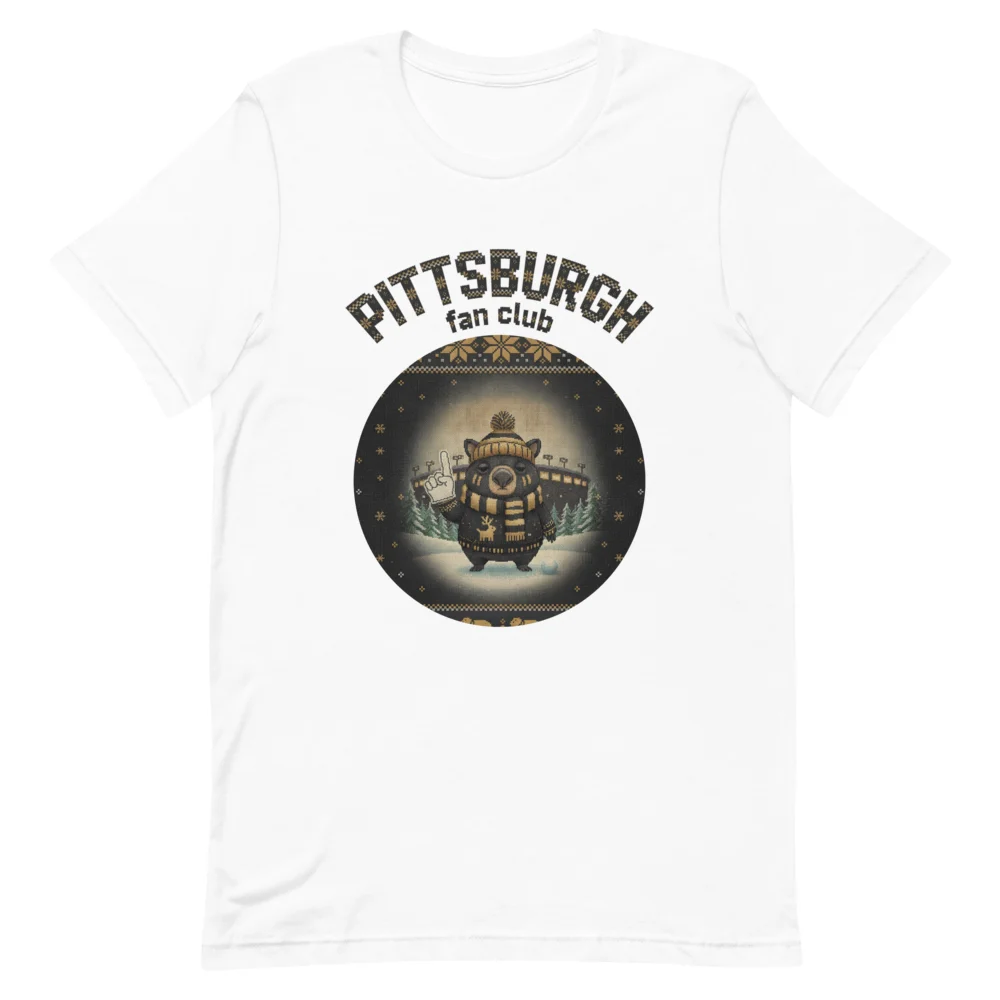 Pittsburgh Fan Ugly Christmas Shirt | Pittsburgh Football Shirt, Funny Christmas Gift for Women and Men - Image 4