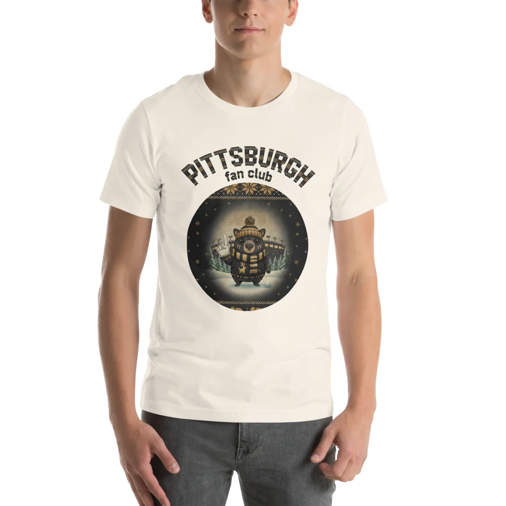 Pittsburgh Fan Ugly Christmas Shirt | Pittsburgh Football Shirt, Funny Christmas Gift for Women and Men - Image 12