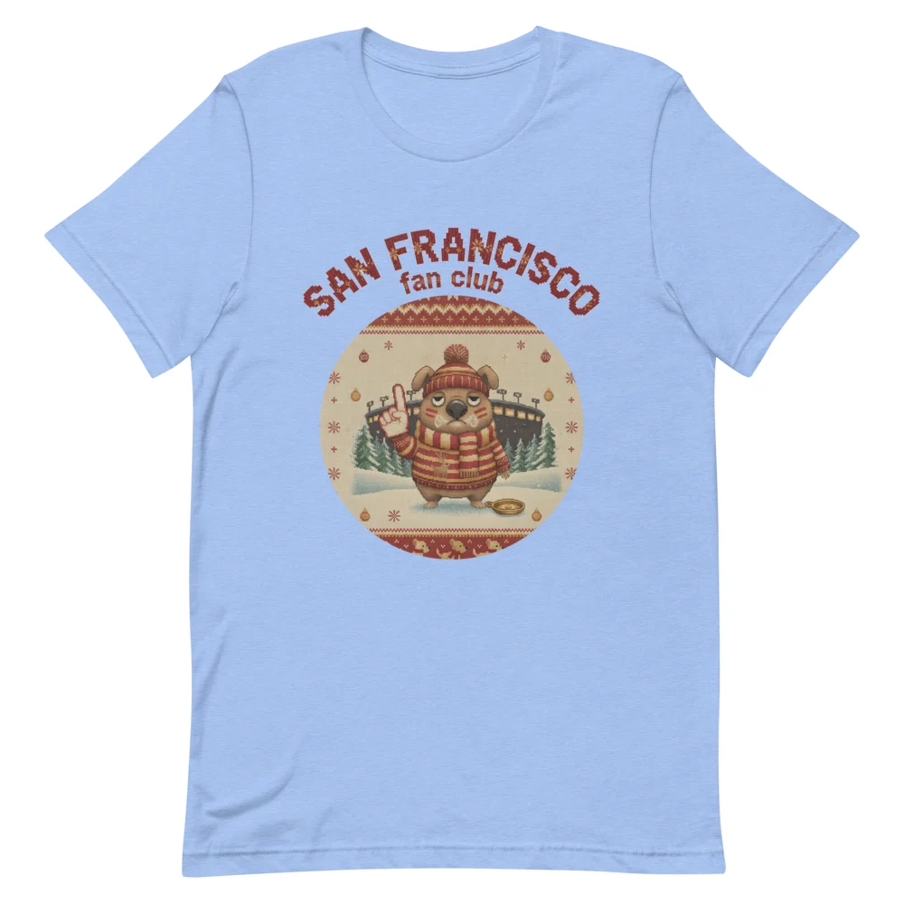 San Francisco Fan Ugly Christmas Shirt | San Francisco Football Shirt, Funny Christmas Gift for Women and Men - Image 6