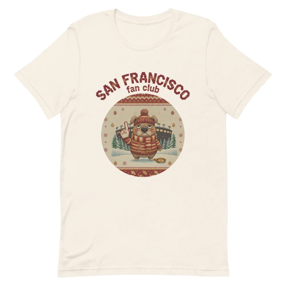 San Francisco Fan Ugly Christmas Shirt | San Francisco Football Shirt, Funny Christmas Gift for Women and Men - Image 11