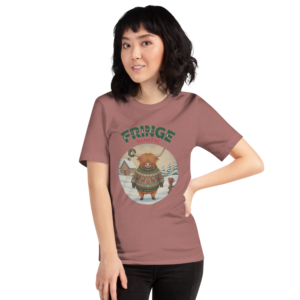Fringe Benefits Ugly Christmas Shirt | Funny Christmas Tee for Women and Men