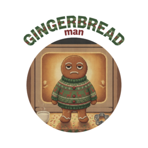 Gingerbread Man Kids' Ugly Christmas Tee