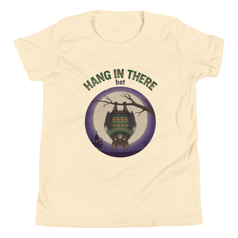 Hang In There Kids' Halloween Ugly Tee โ Vintage White flat