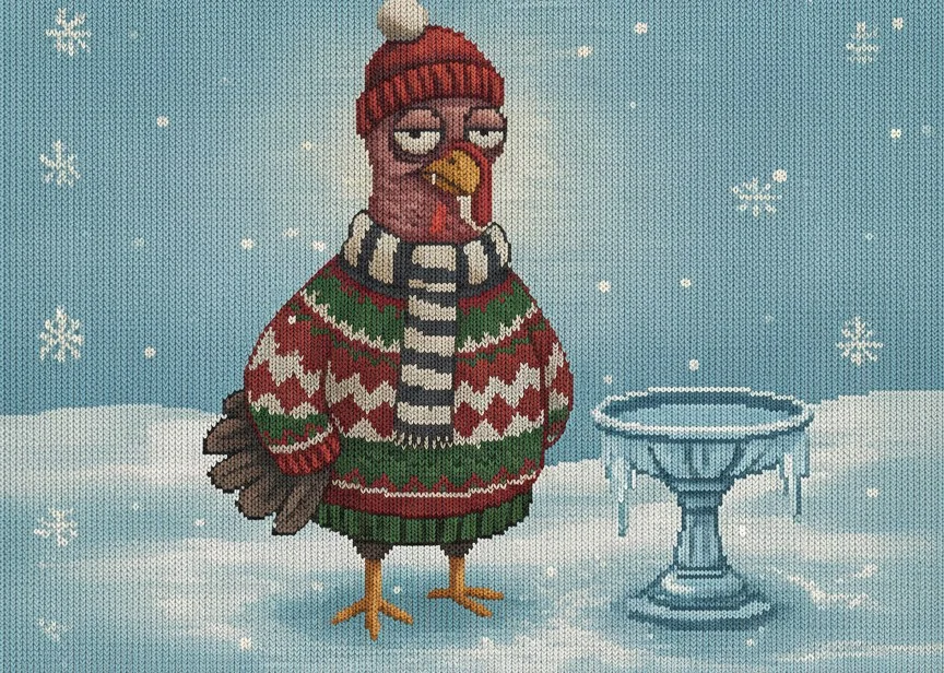 Cold Turkey, as printed on the sweatshirt