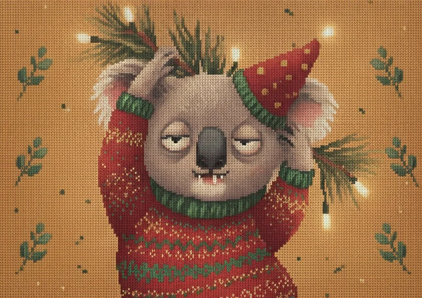 Koalafied, as printed on the sweatshirt