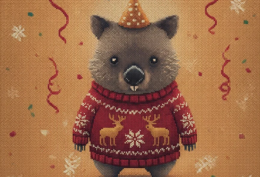 Party Animal, as printed on the sweatshirt