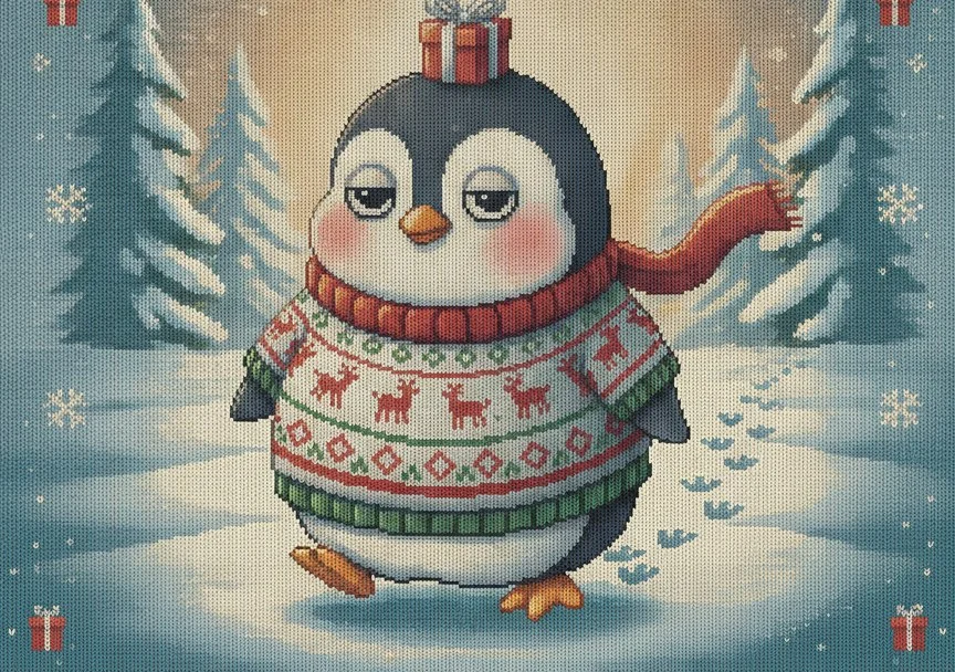 Waddle You Want, as printed on the sweatshirt