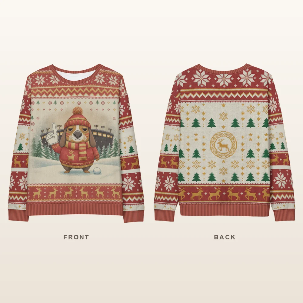Kansas City Fan Ugly Christmas Sweatshirt