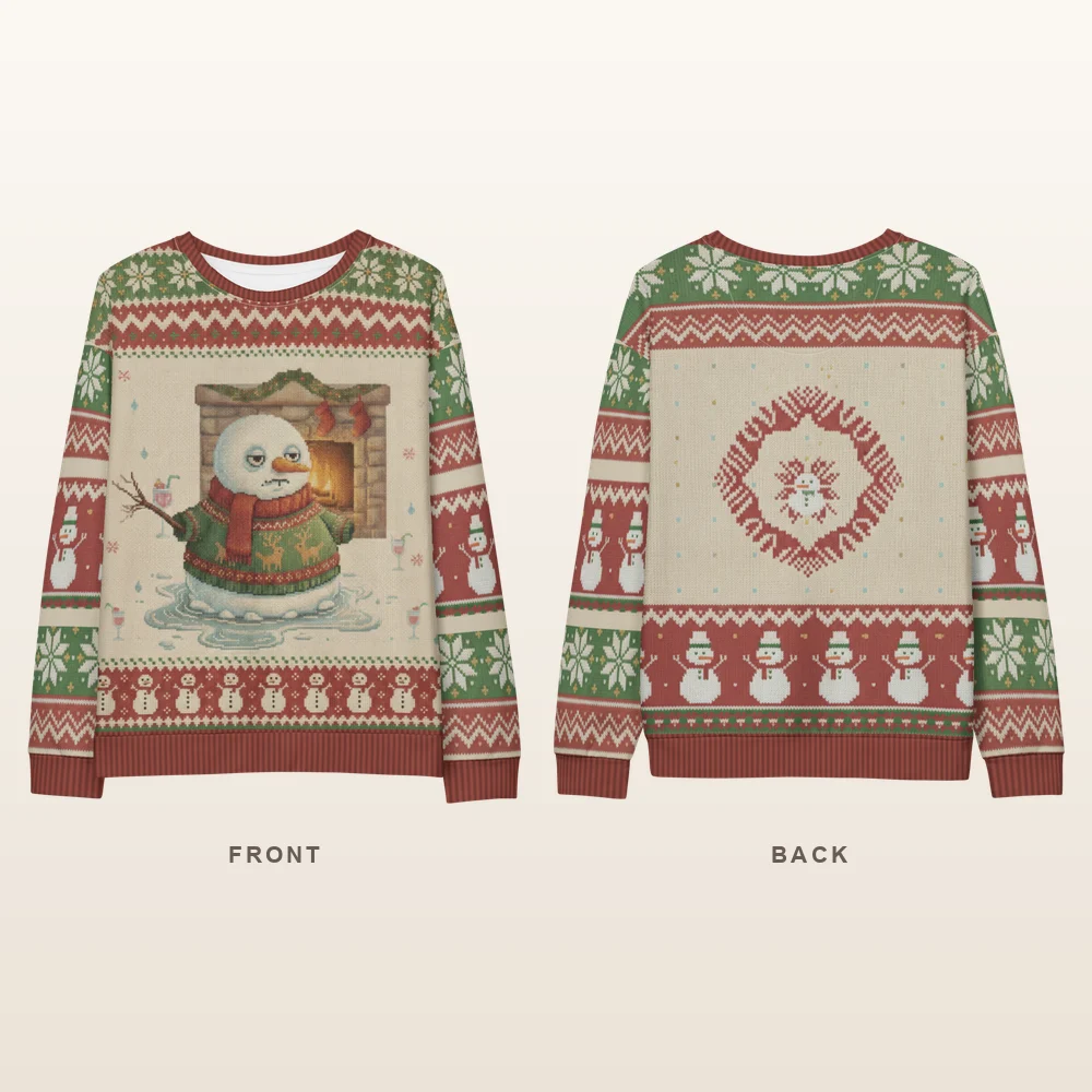 Meltdown Ugly Christmas Sweater, Sweatshirt