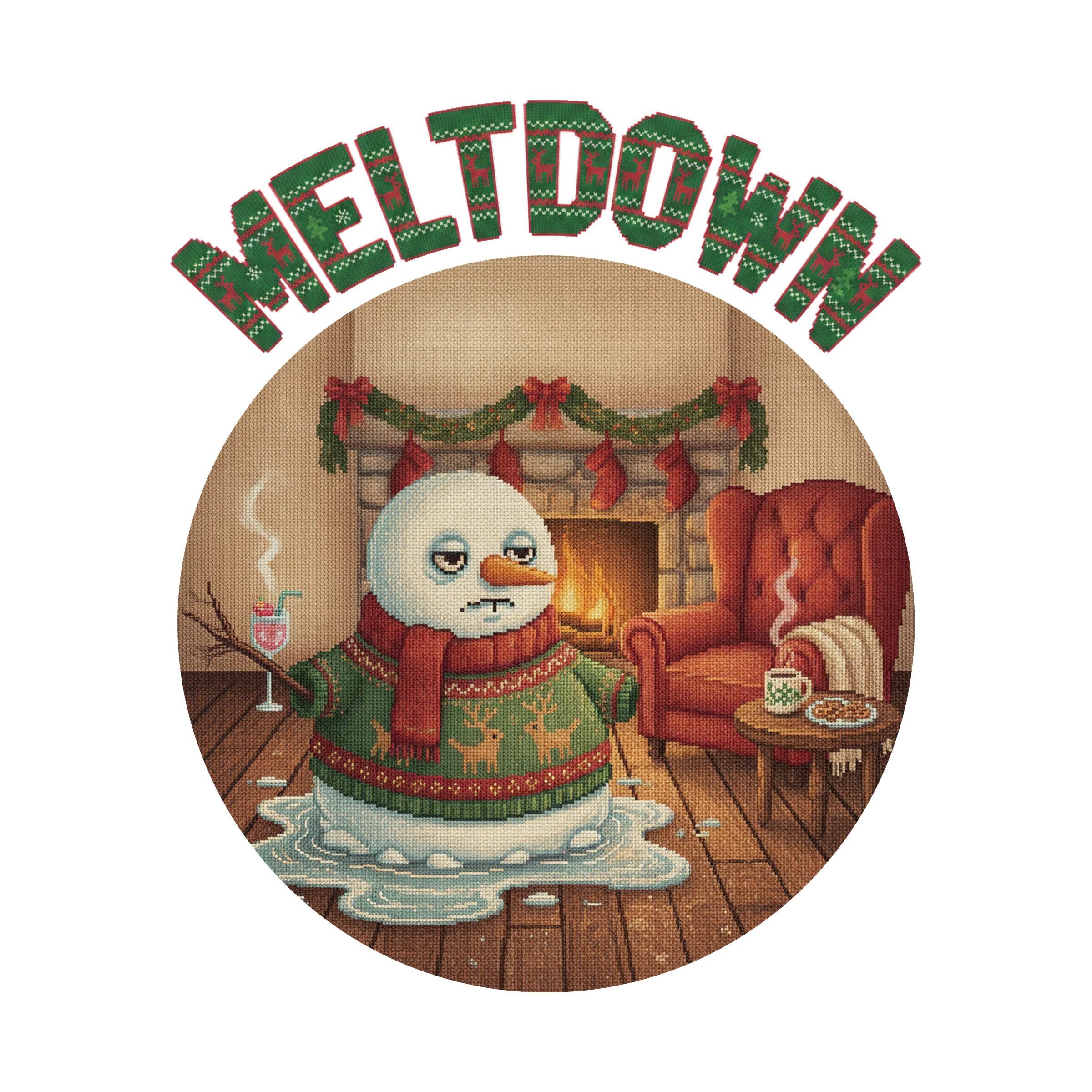 Meltdown Ugly Christmas Tee