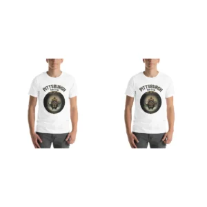 Pittsburgh Fan Matching Christmas Shirts for Couples | Two Tees, City Colours