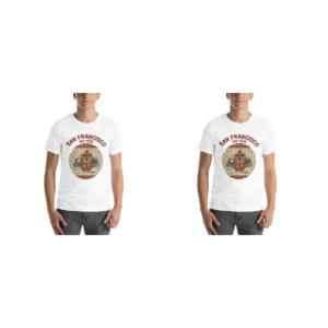 San Francisco Fan Matching Christmas Shirts for Couples | Two Tees, City Colours