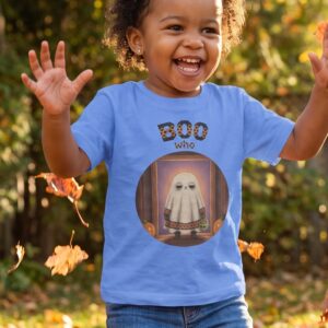 Boo Who Toddler Halloween Shirt