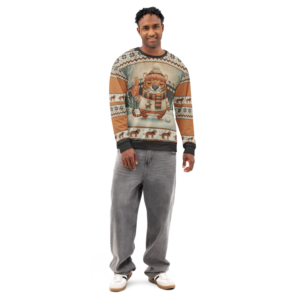 Cincinnati Fan Ugly Christmas Sweater | Cincinnati Football Sweatshirt, Funny Christmas Gift