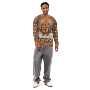 Cleveland Fan Ugly Christmas Sweater | Cleveland Football Sweatshirt, Funny Christmas Gift