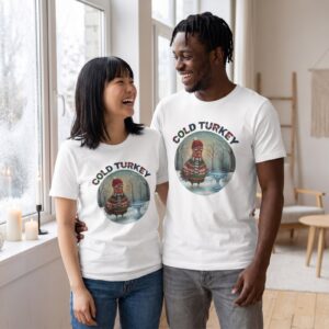 Styling photo, Cold Turkey Matching Christmas Shirts for Couples