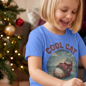 Cool Cat Kids Ugly Christmas Shirt