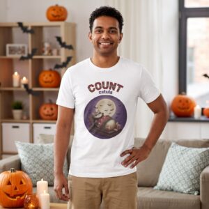 Count Catula Vampire Cat Halloween Shirt for Women and Men