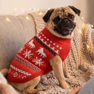 Dala Horse Dog Christmas Sweater