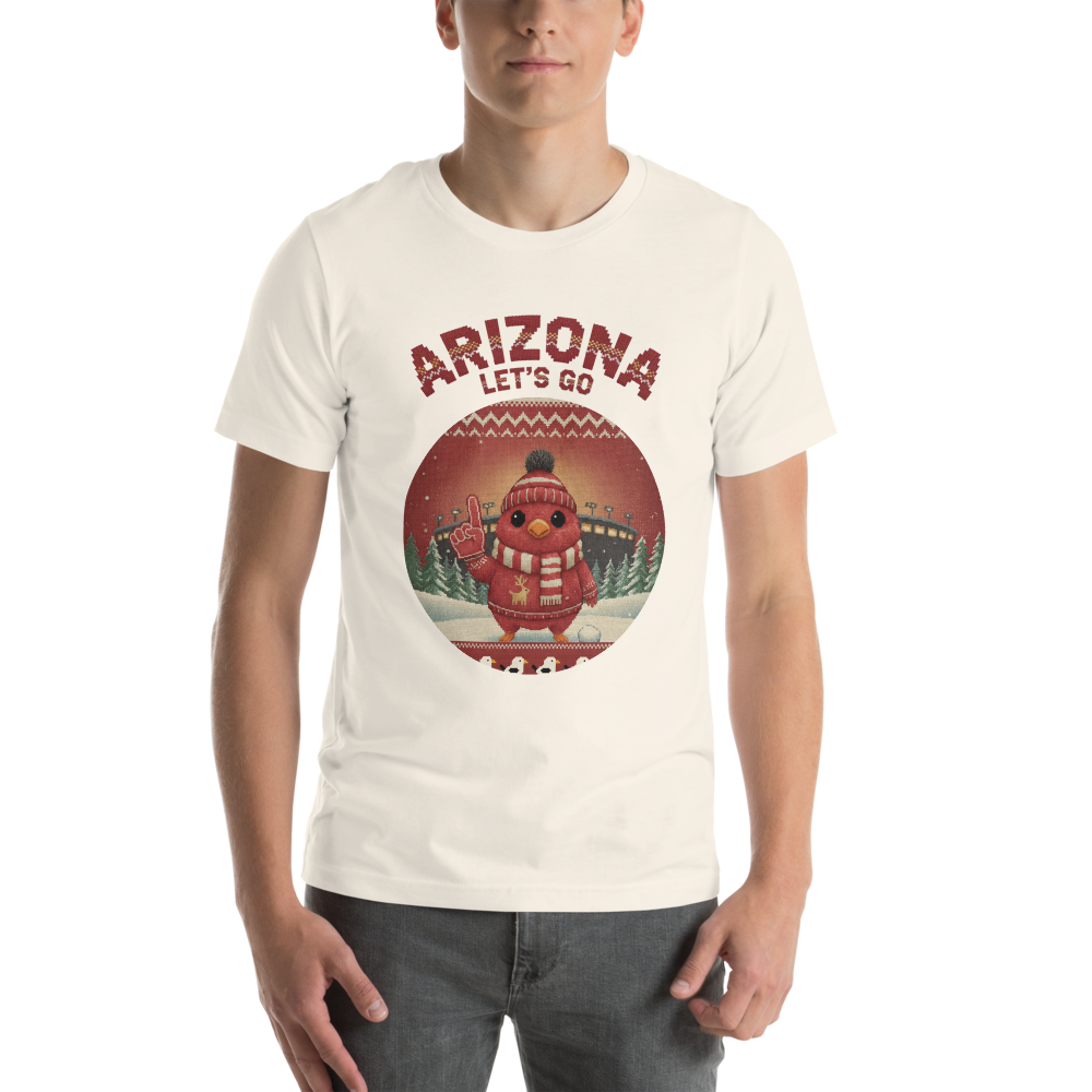 Arizona Fan tee, vintage white model