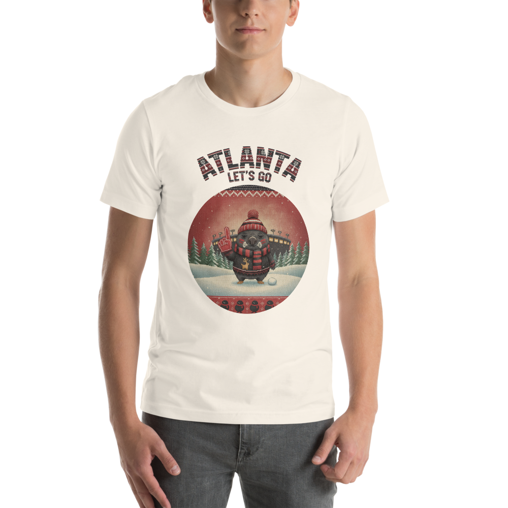 Atlanta Fan tee, vintage white model