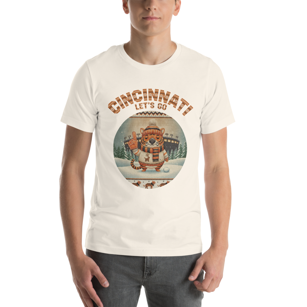 Cincinnati Fan tee, vintage white model
