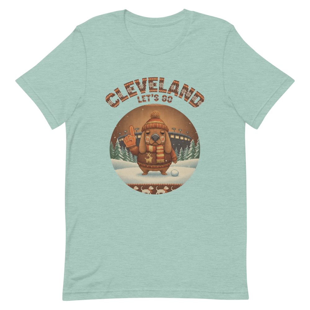 Cleveland Fan tee, green flat