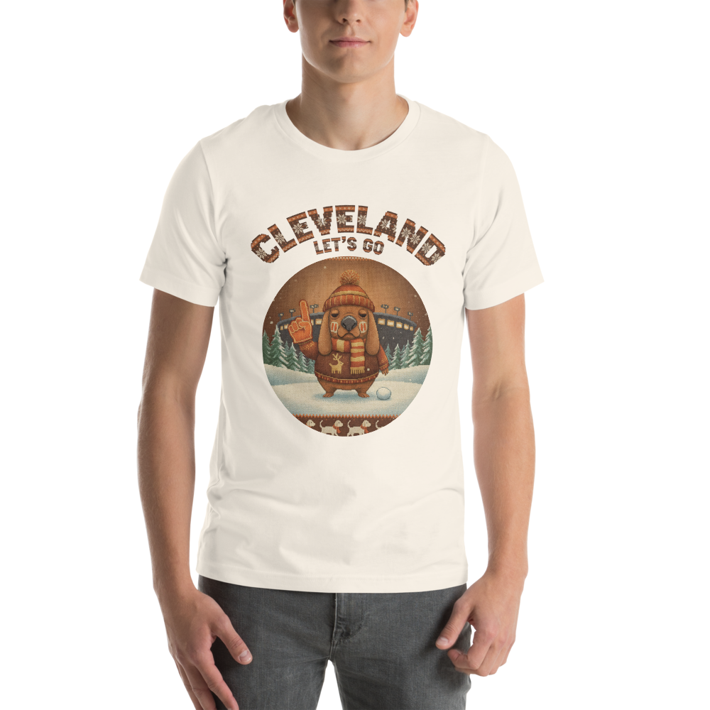 Cleveland Fan tee, vintage white model