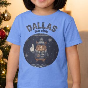 Dallas Fan Toddler Ugly Christmas Shirt