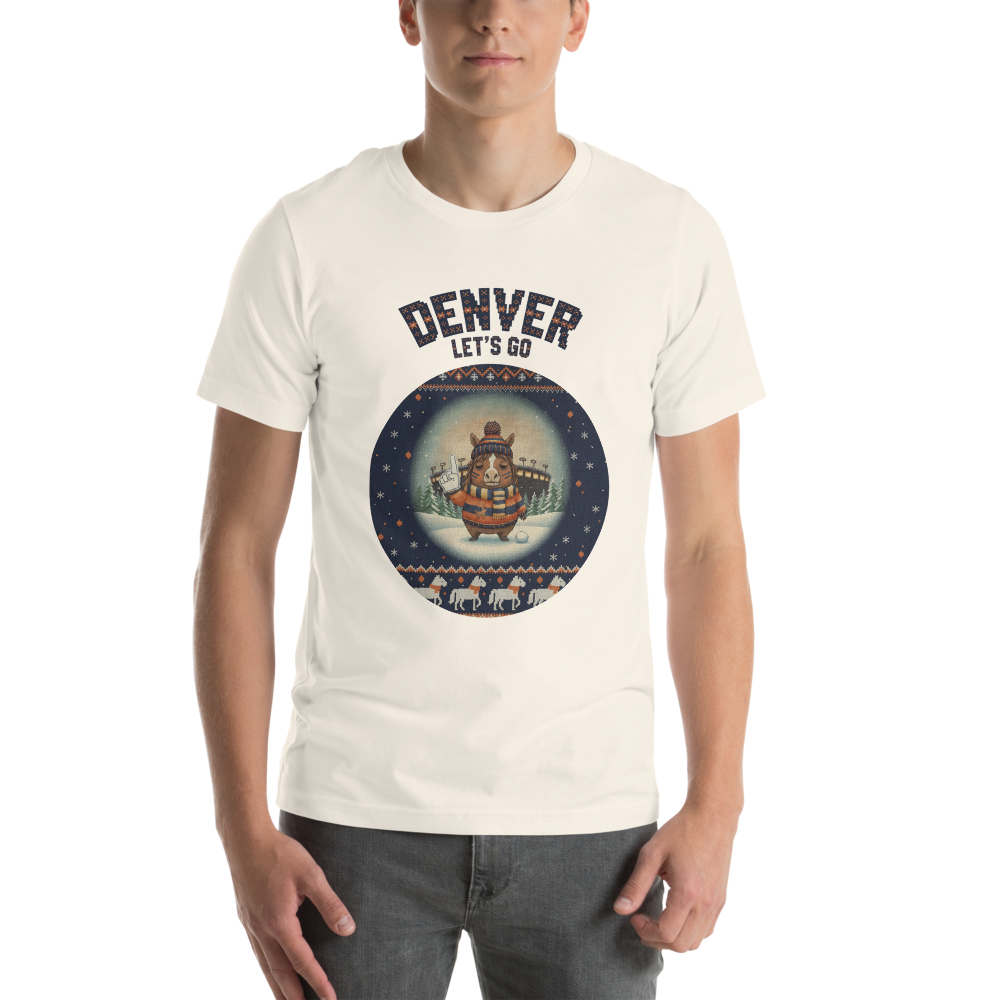 Denver Fan tee, vintage white model
