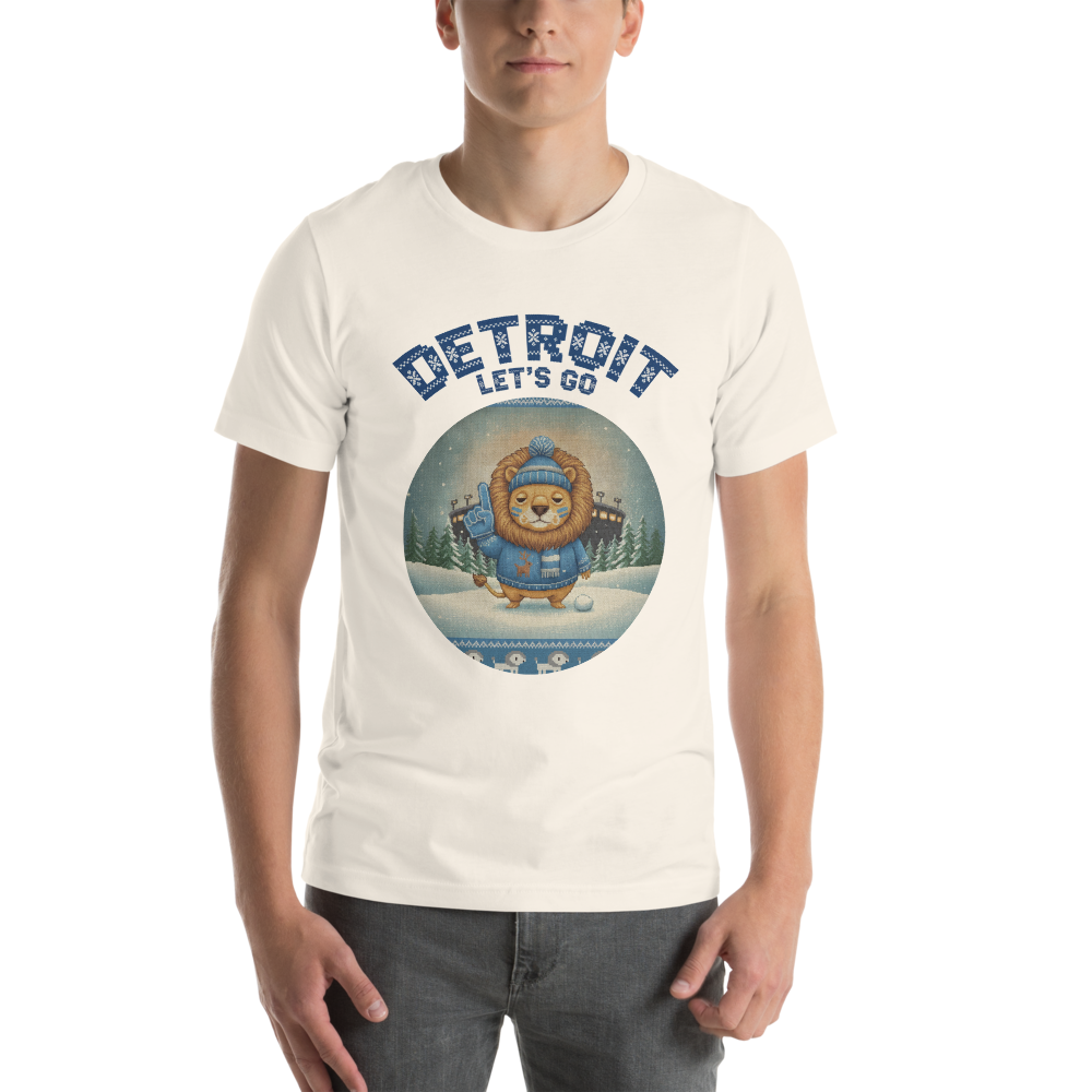 Detroit Fan tee, vintage white model