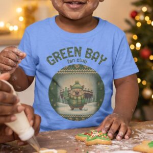 Green Bay Fan Toddler Ugly Christmas Shirt