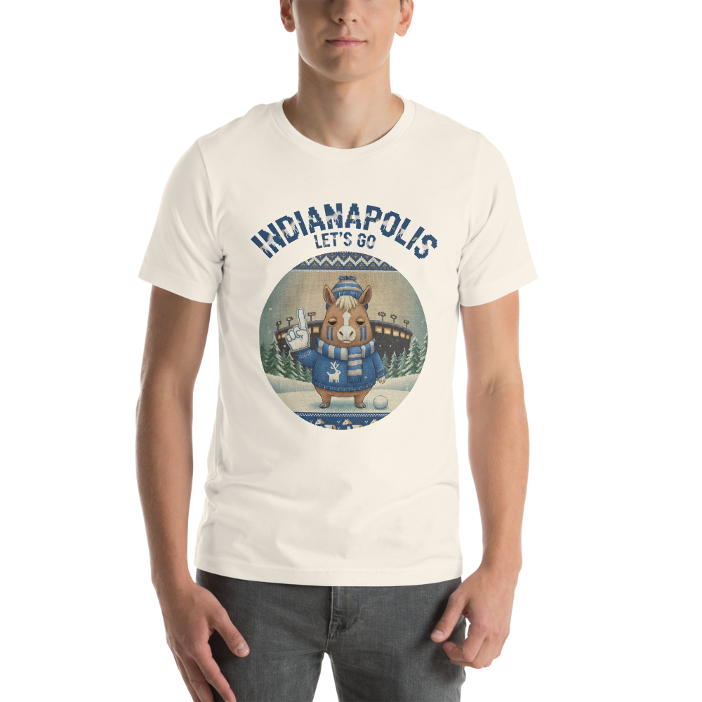 Indianapolis Fan tee, vintage white model