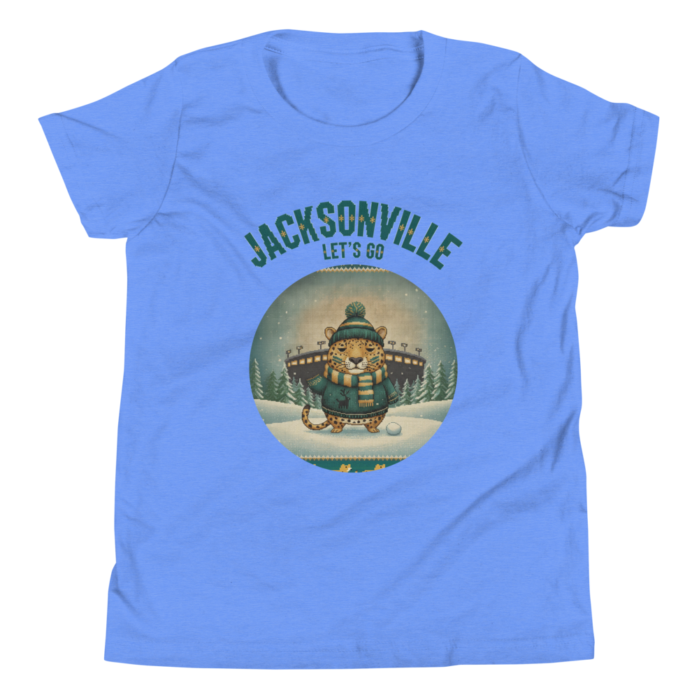 Jacksonville Fan kids tee, blue flat