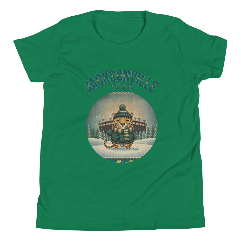 Jacksonville Fan kids tee, green flat