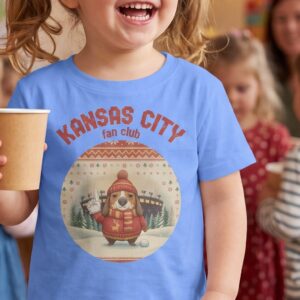 Kansas City Fan Toddler Ugly Christmas Shirt