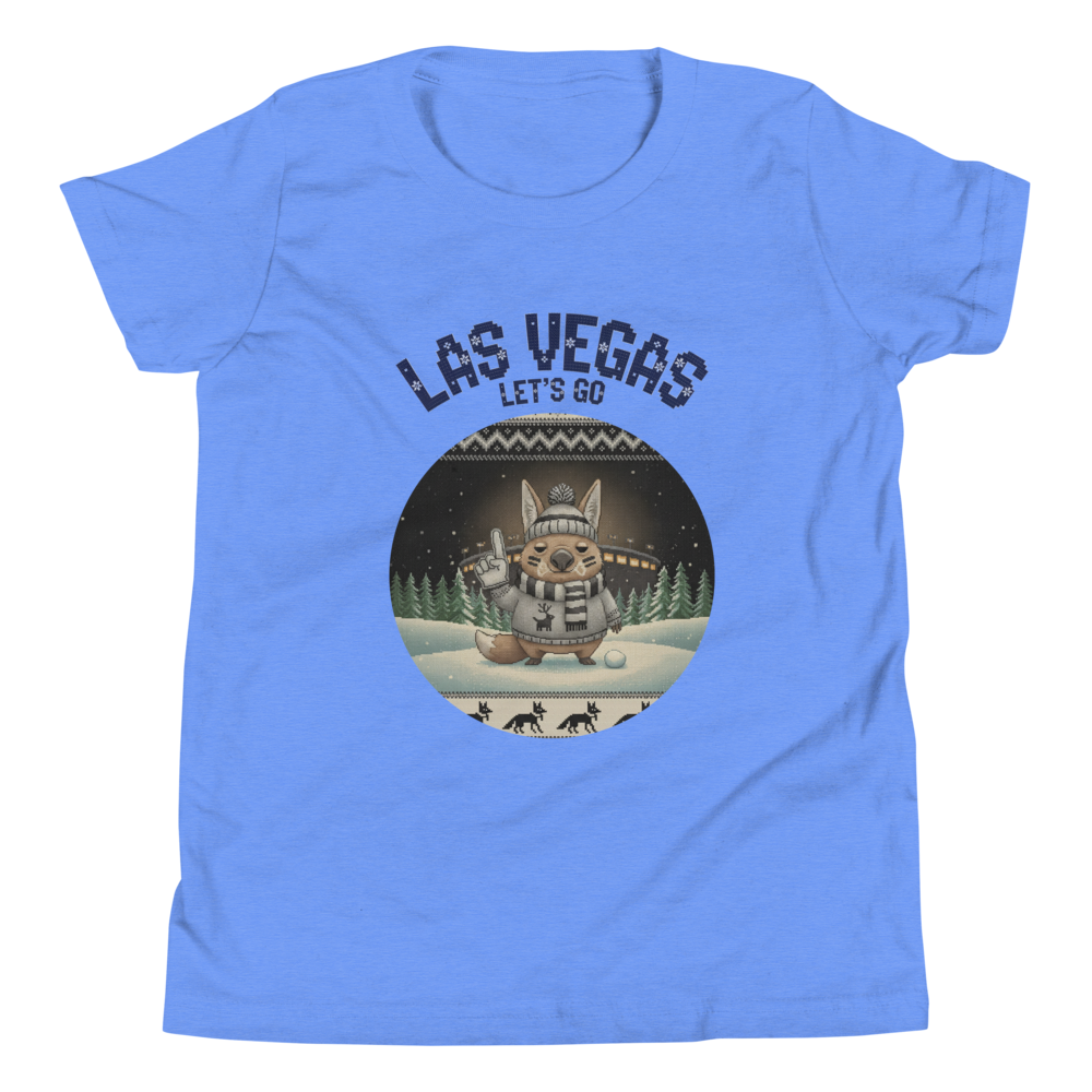 Las Vegas Fan kids tee, blue flat