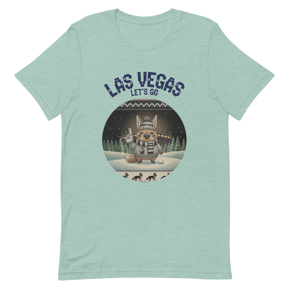 Las Vegas Fan tee, green flat