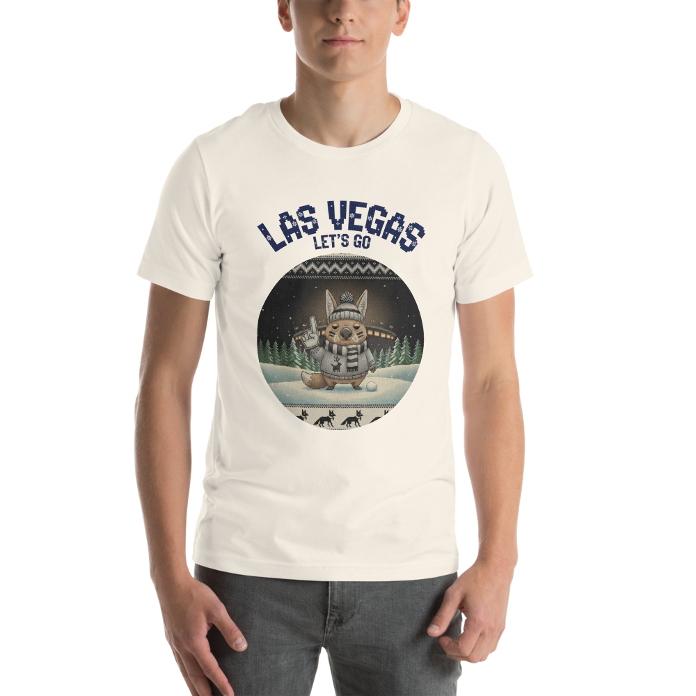 Las Vegas Fan tee, vintage white model