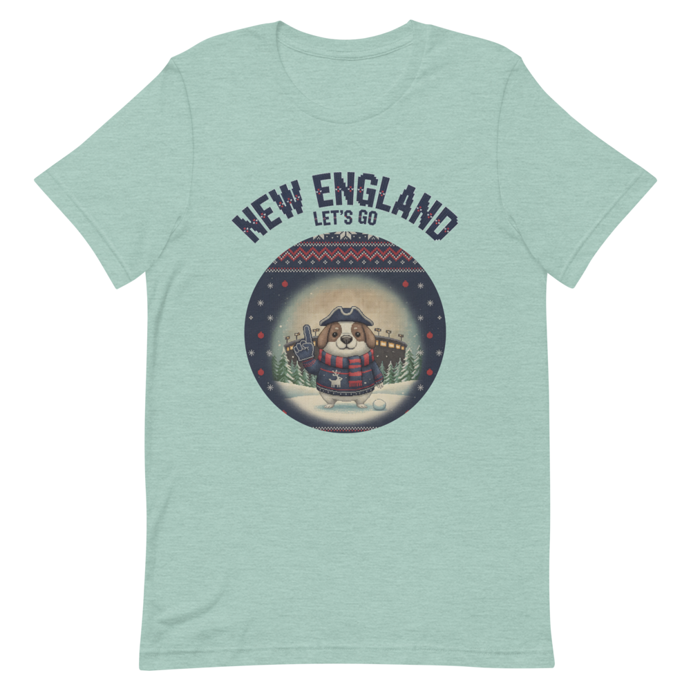 New England Fan tee, green flat