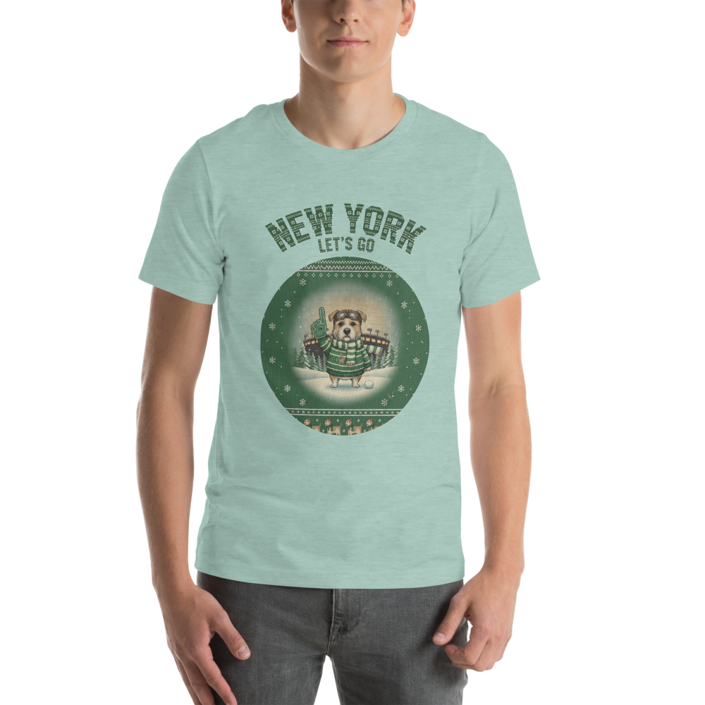 New York Green Fan tee, green model