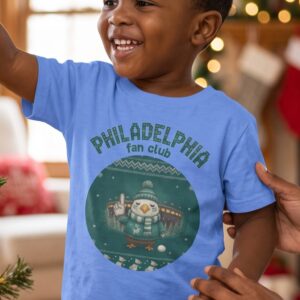 Philadelphia Fan Toddler Ugly Christmas Shirt