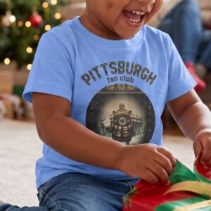 Pittsburgh Fan Toddler Ugly Christmas Shirt