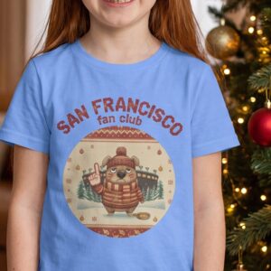 San Francisco Fan Kids Ugly Christmas Shirt