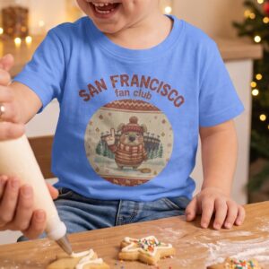 San Francisco Fan Toddler Ugly Christmas Shirt