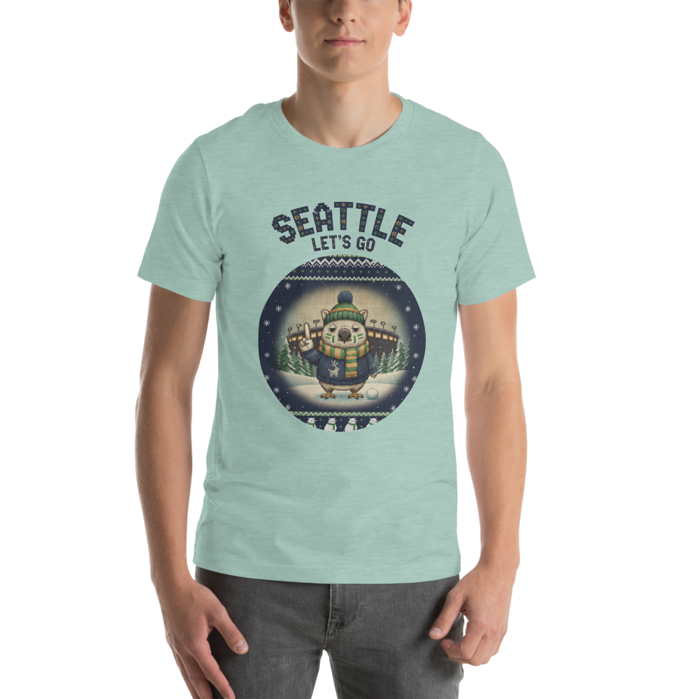 Seattle Fan tee, green model