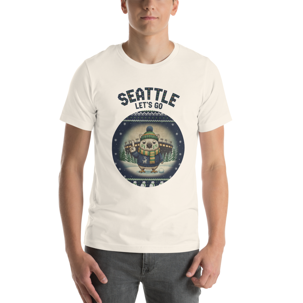 Seattle Fan tee, vintage white model
