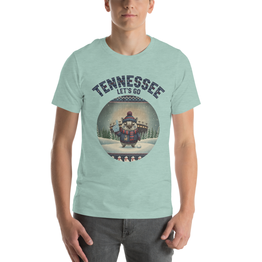 Tennessee Fan tee, green model